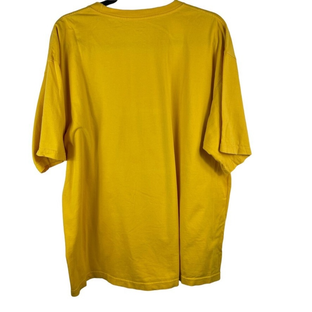 Vintage Patagonia Beneficial T-Shirt‎ XL Yellow Surf Ocean Graphic 90s Spellout - Picture 11 of 14
